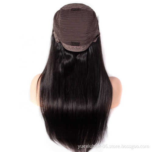 Wholesale Transparent HD Full Lace Human Hair Lace Frontal Wigs For Black Women Brazilian Virgin Human Hair Wigs